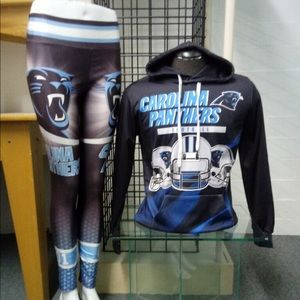 Carolina Panthers Unisex Hoodie and Leggings